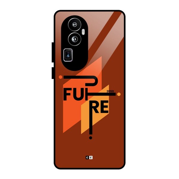 illustrative Future Glass Back Case for Oppo Reno10 Pro Plus