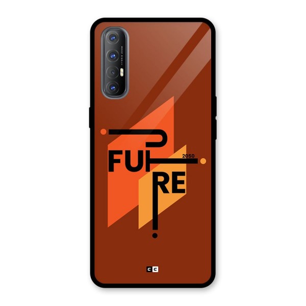 illustrative Future Glass Back Case for Oppo Reno3 Pro