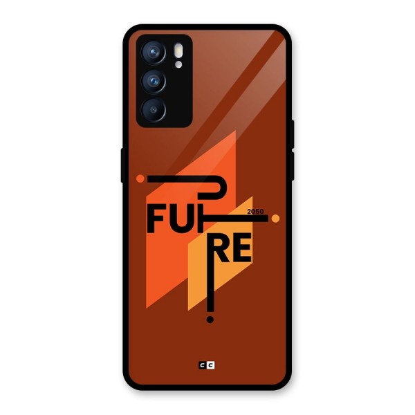 illustrative Future Glass Back Case for Oppo Reno6 5G