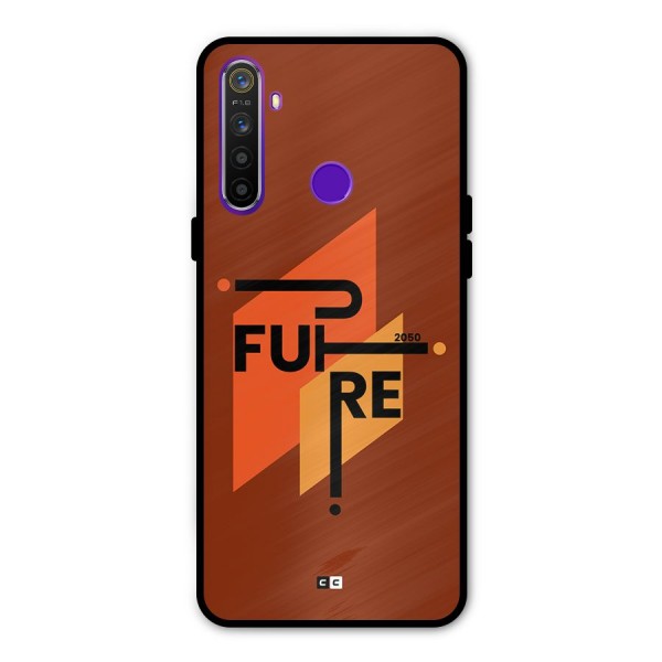 illustrative Future Glass Back Case for Realme 5s