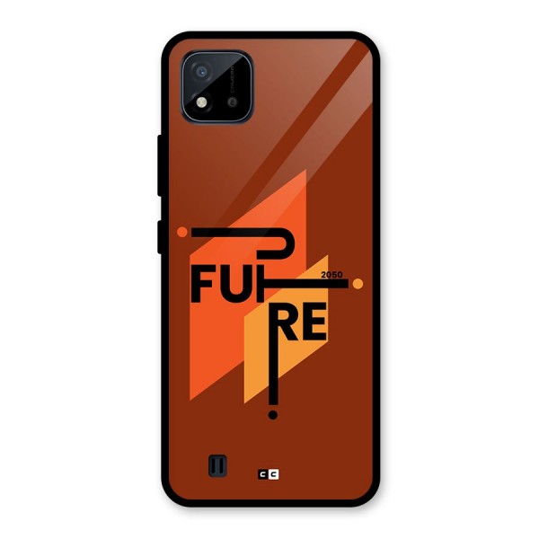 illustrative Future Glass Back Case for Realme C11 2021