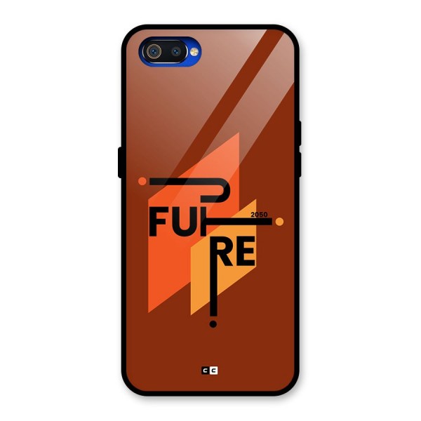 illustrative Future Glass Back Case for Realme C2