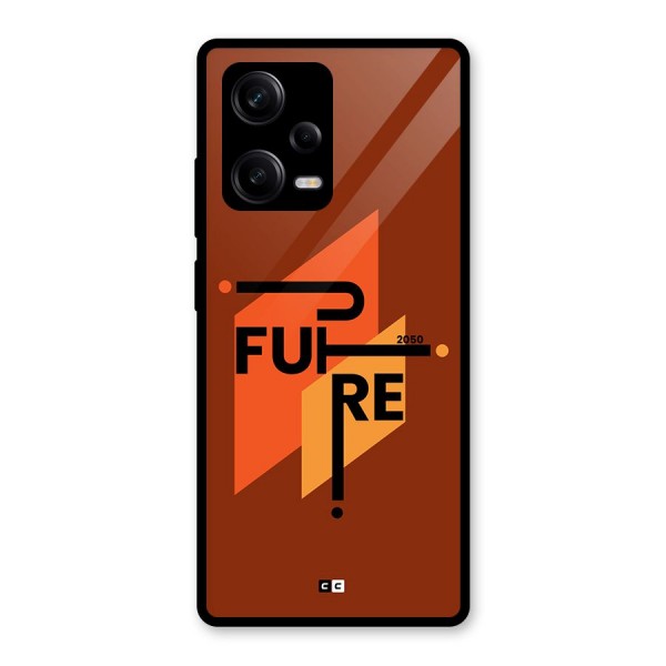 illustrative Future Glass Back Case for Redmi Note 12 Pro