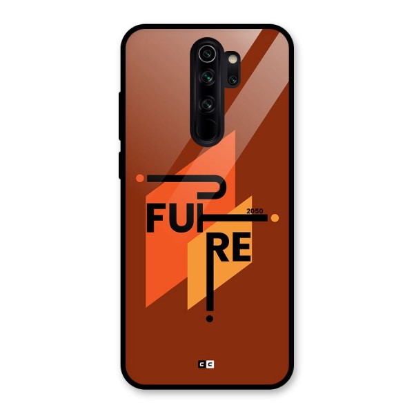 illustrative Future Glass Back Case for Redmi Note 8 Pro