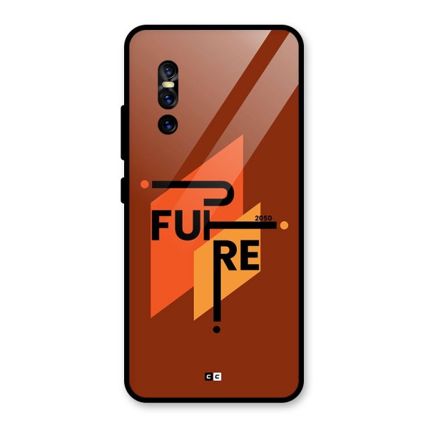 illustrative Future Glass Back Case for Vivo V15 Pro