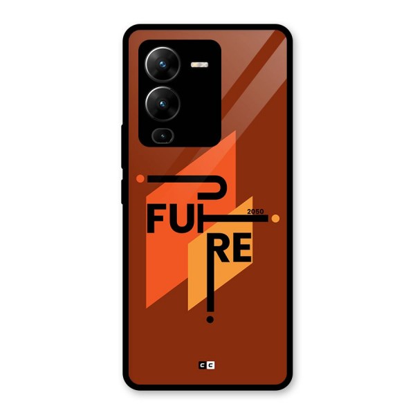 illustrative Future Glass Back Case for Vivo V25 Pro