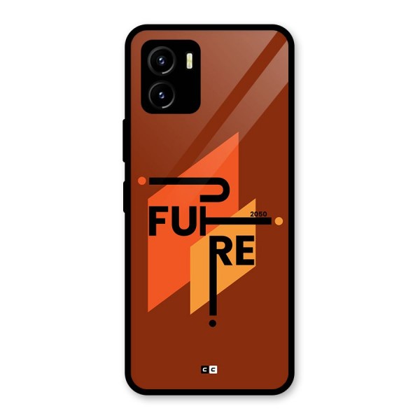 illustrative Future Glass Back Case for Vivo Y15s