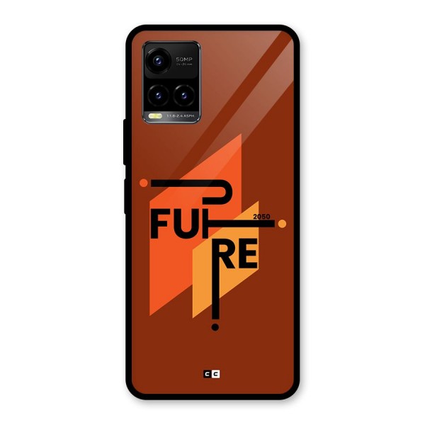 illustrative Future Glass Back Case for Vivo Y21A