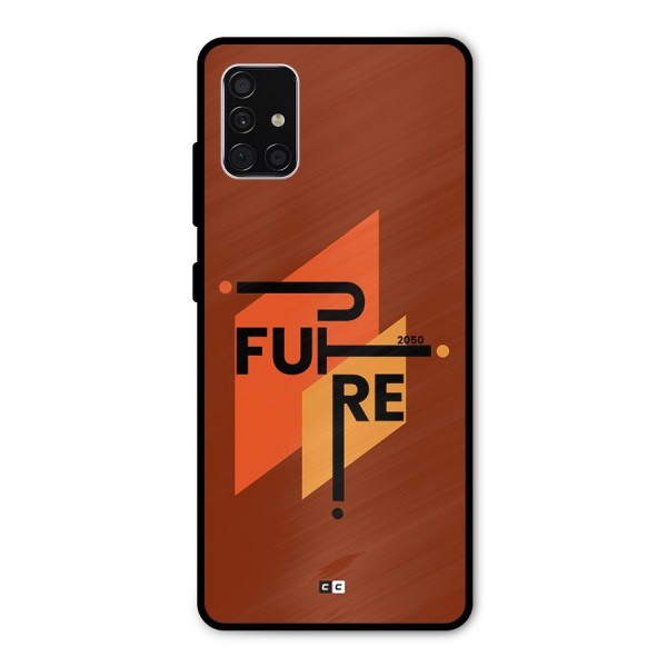 illustrative Future Metal Back Case for Galaxy A51