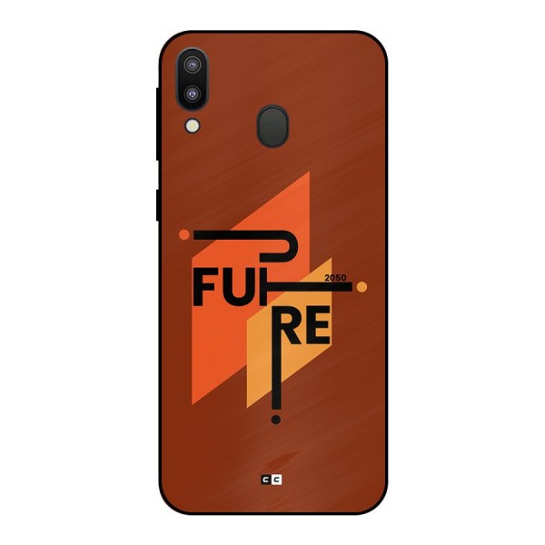 illustrative Future Metal Back Case for Galaxy M20