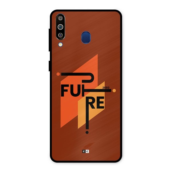 illustrative Future Metal Back Case for Galaxy M30