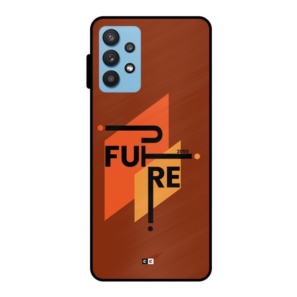 illustrative Future Metal Back Case for Galaxy M32 5G