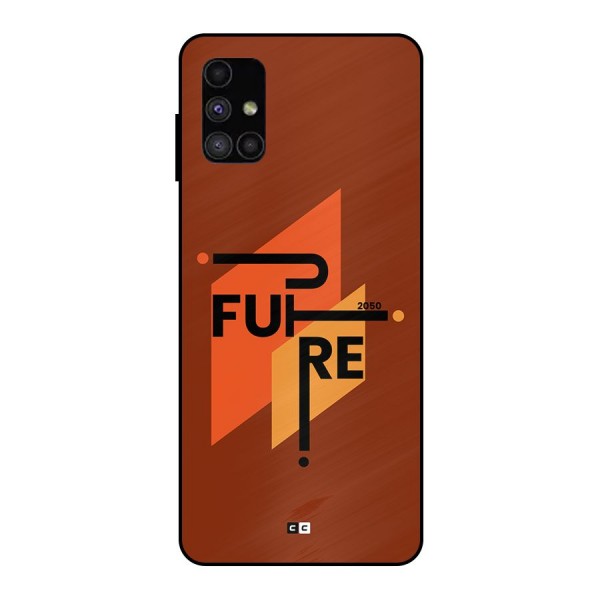 illustrative Future Metal Back Case for Galaxy M51