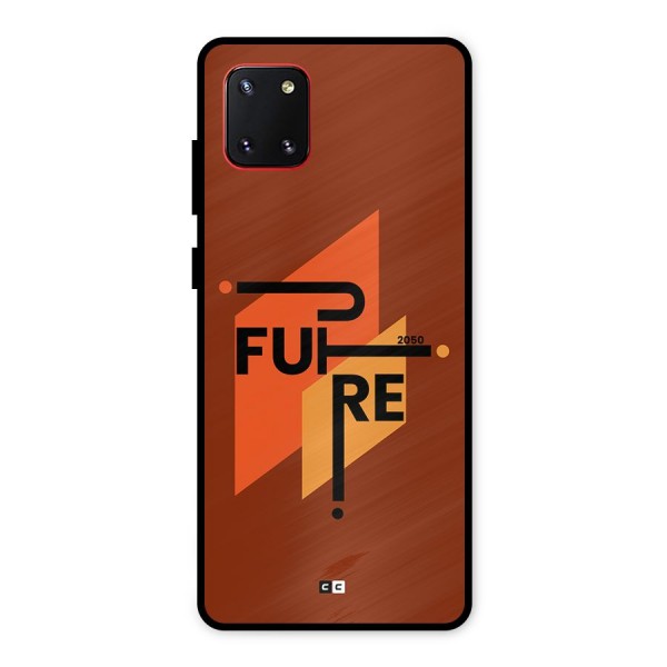 illustrative Future Metal Back Case for Galaxy Note 10 Lite