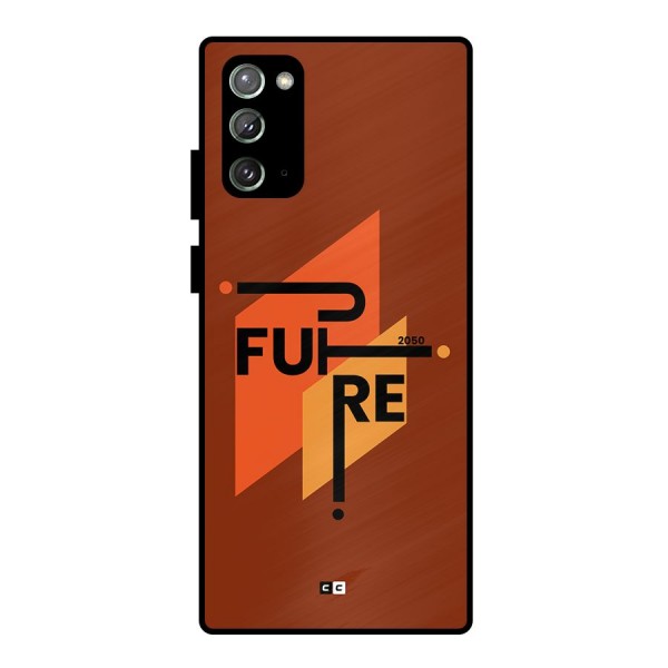 illustrative Future Metal Back Case for Galaxy Note 20