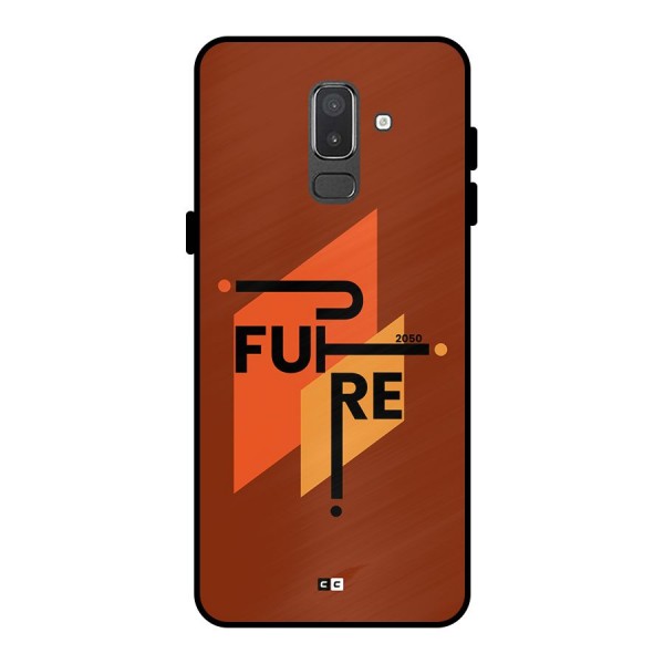 illustrative Future Metal Back Case for Galaxy On8 (2018)