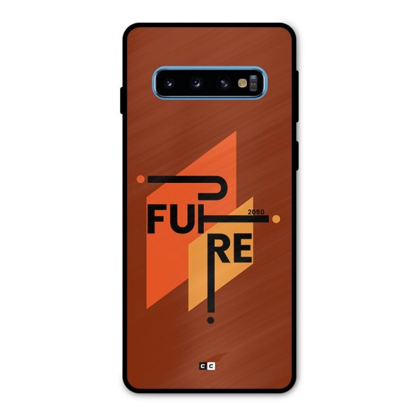 illustrative Future Metal Back Case for Galaxy S10