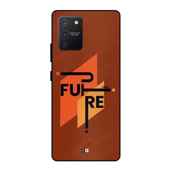 illustrative Future Metal Back Case for Galaxy S10 Lite