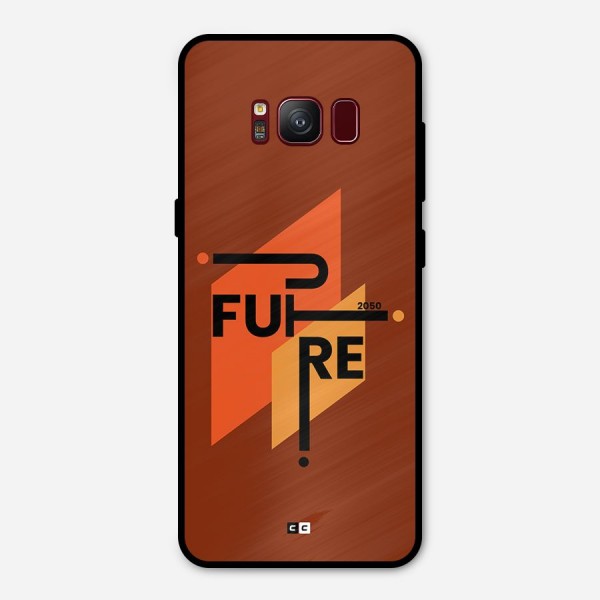 illustrative Future Metal Back Case for Galaxy S8