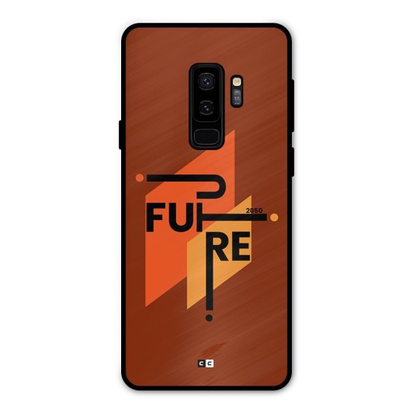 illustrative Future Metal Back Case for Galaxy S9 Plus