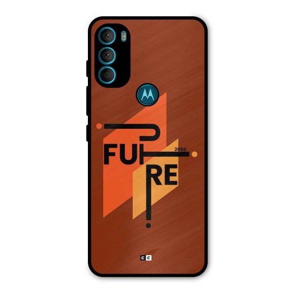 illustrative Future Metal Back Case for Moto G71 5G