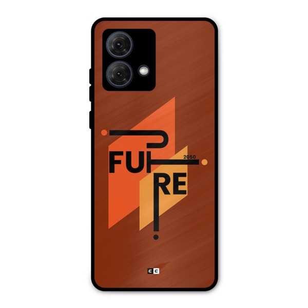 illustrative Future Metal Back Case for Moto G84