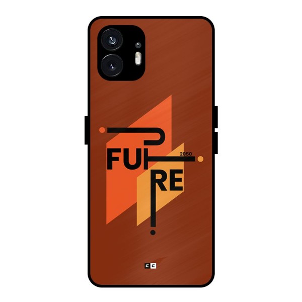 illustrative Future Metal Back Case for Nothing Phone 2