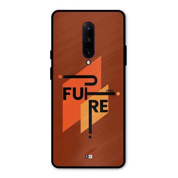 illustrative Future Metal Back Case for OnePlus 7 Pro