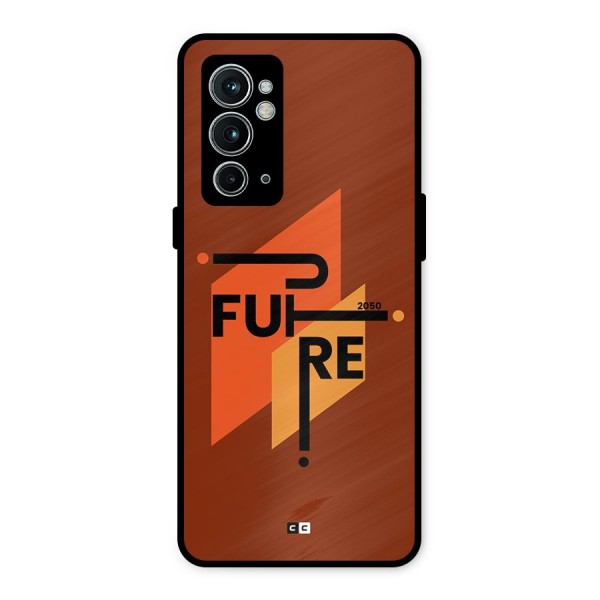 illustrative Future Metal Back Case for OnePlus 9RT 5G