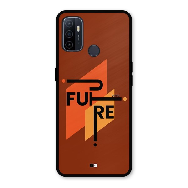 illustrative Future Metal Back Case for Oppo A53