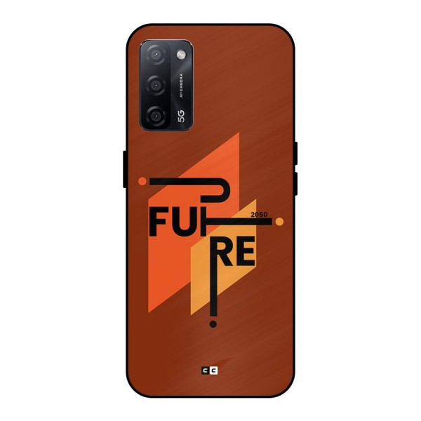 illustrative Future Metal Back Case for Oppo A53s 5G