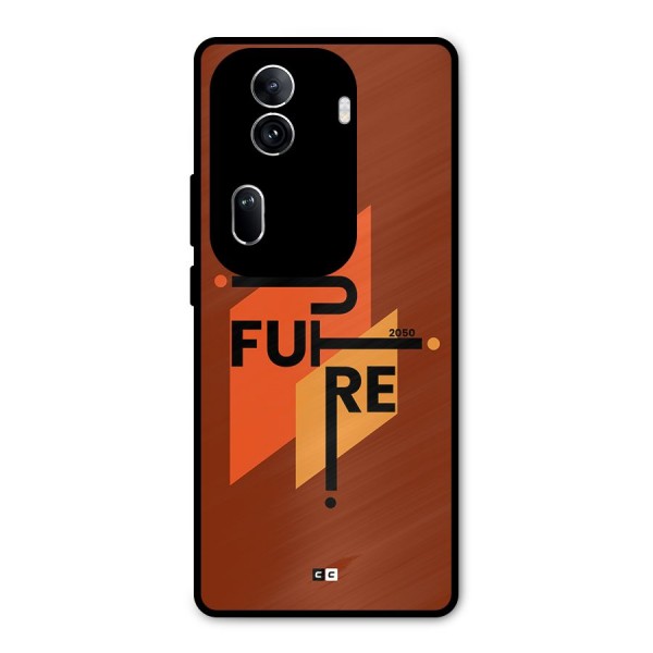 illustrative Future Metal Back Case for Oppo Reno11 Pro 5G