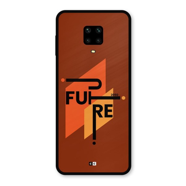 illustrative Future Metal Back Case for Poco M2