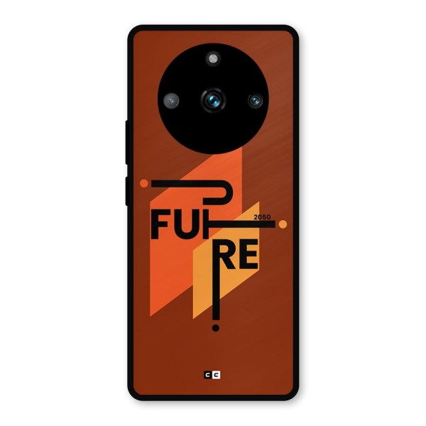 illustrative Future Metal Back Case for Realme 11 Pro