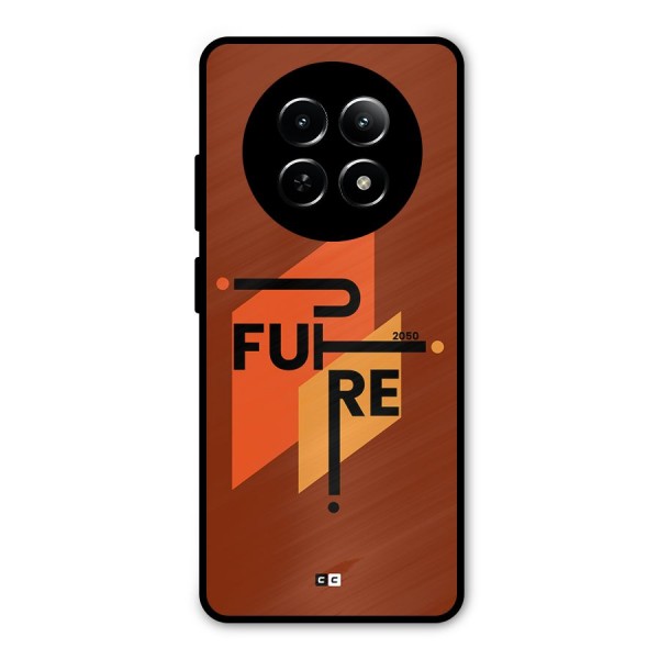 illustrative Future Metal Back Case for Realme 12 5G