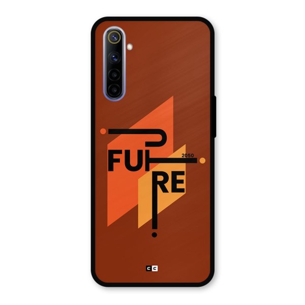 illustrative Future Metal Back Case for Realme 6