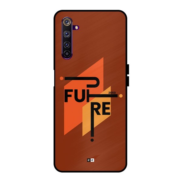 illustrative Future Metal Back Case for Realme 6 Pro