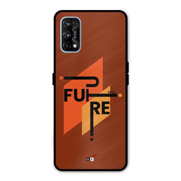 illustrative Future Metal Back Case for Realme 7 Pro