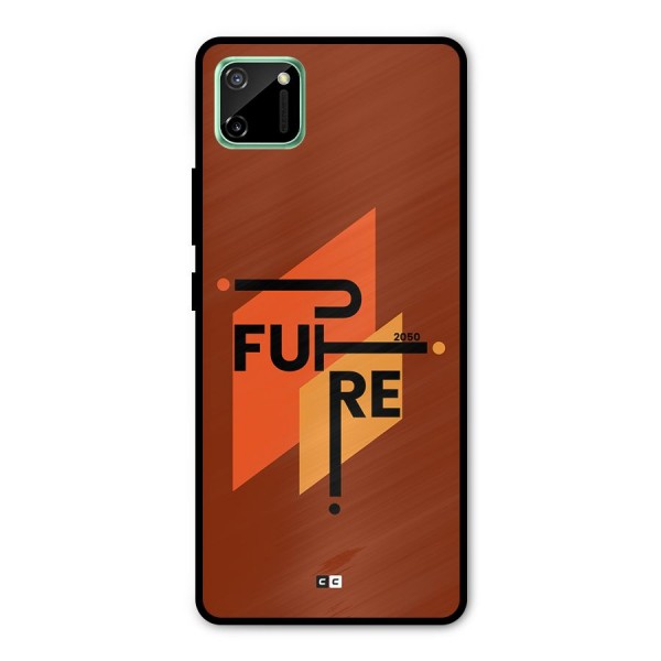 illustrative Future Metal Back Case for Realme C11