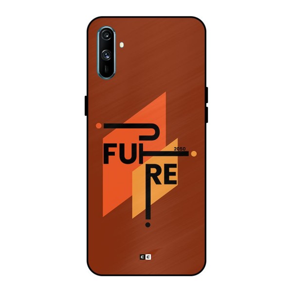 illustrative Future Metal Back Case for Realme C3