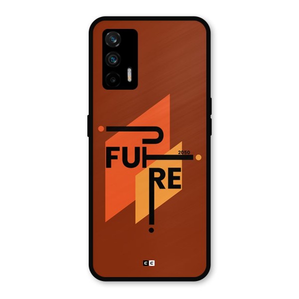 illustrative Future Metal Back Case for Realme GT 5G