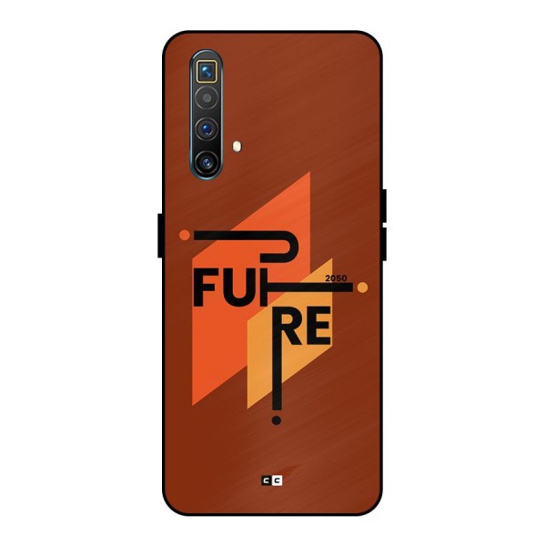 illustrative Future Metal Back Case for Realme X3 SuperZoom