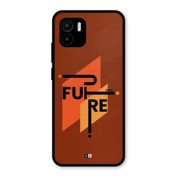 illustrative Future Metal Back Case for Redmi A1