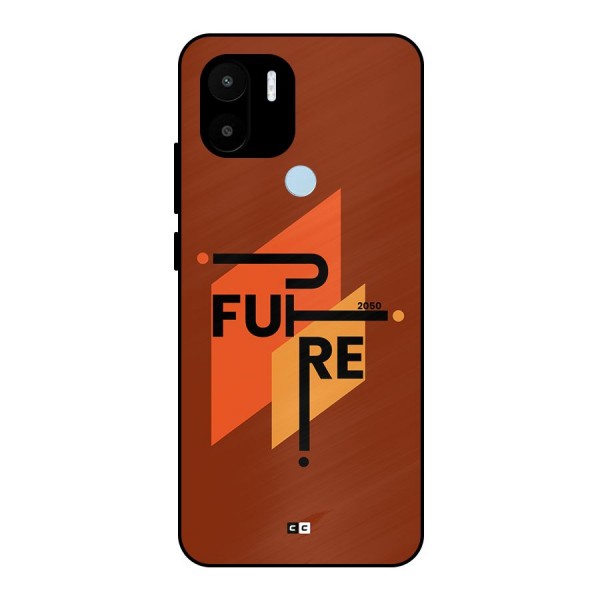 illustrative Future Metal Back Case for Redmi A1 Plus