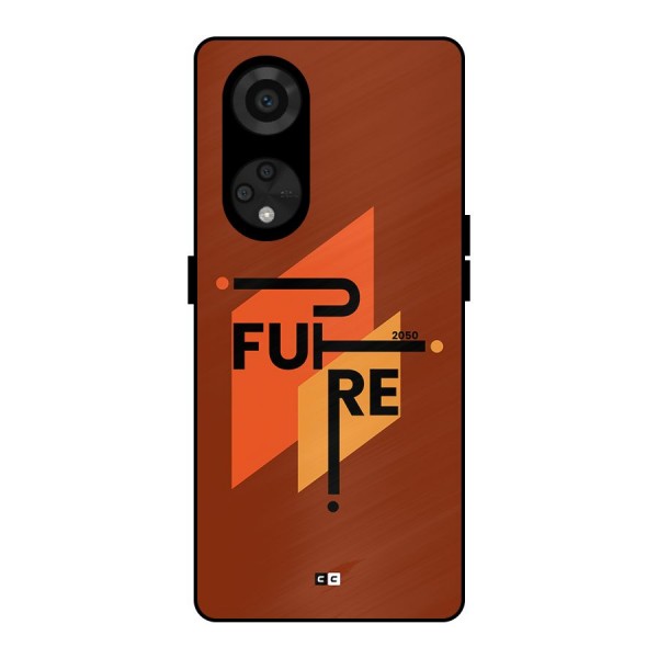 illustrative Future Metal Back Case for Reno8 T 5G