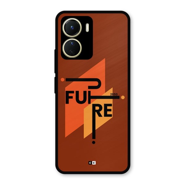 illustrative Future Metal Back Case for Vivo T2x