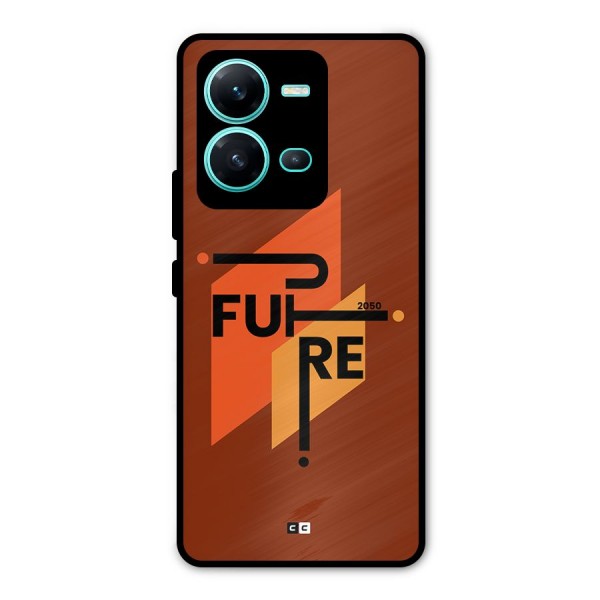 illustrative Future Metal Back Case for Vivo V25