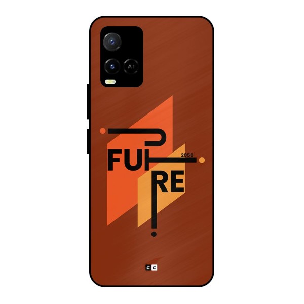 illustrative Future Metal Back Case for Vivo Y21