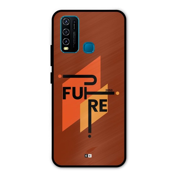 illustrative Future Metal Back Case for Vivo Y30