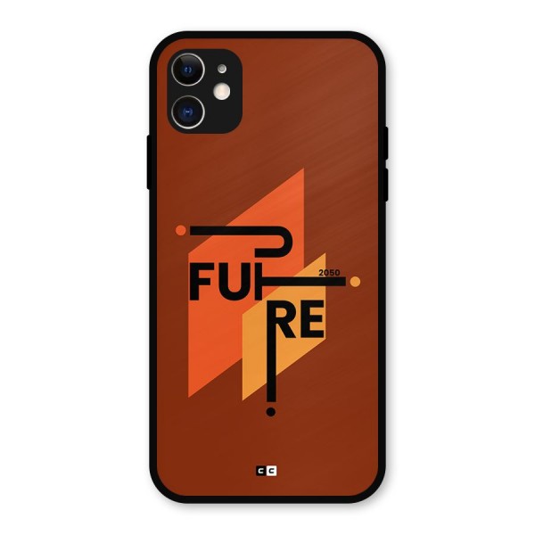 illustrative Future Metal Back Case for iPhone 11